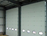 steel building overhead doors